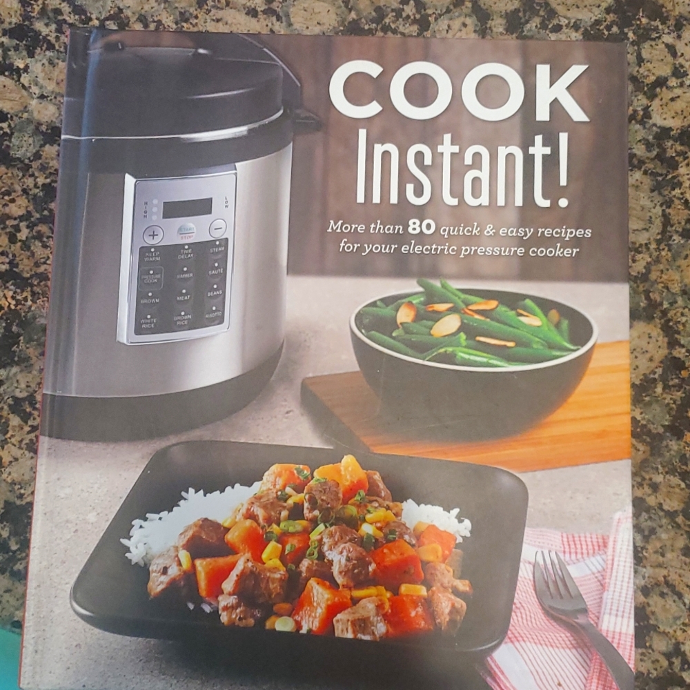 Cook instant more than 80 quick easy recipies